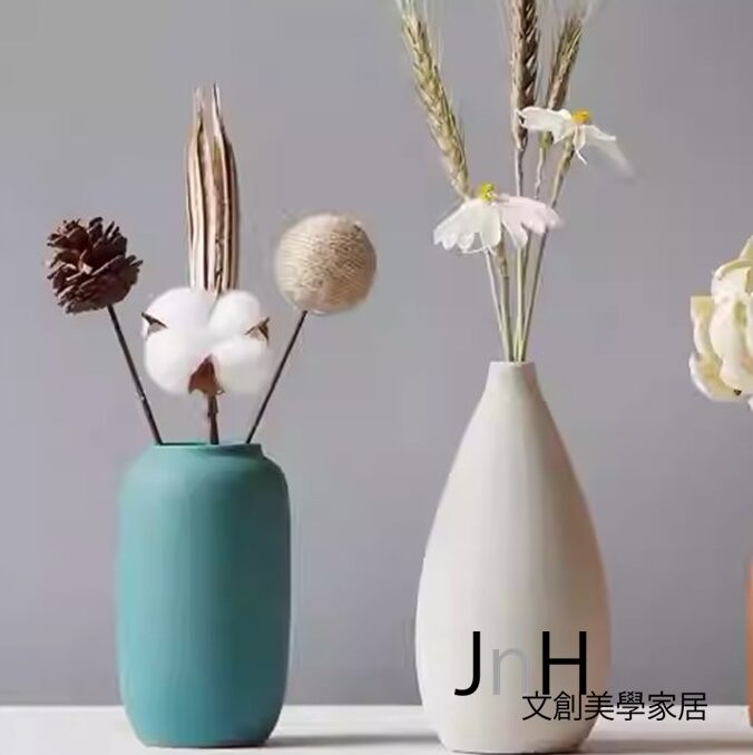 花器 ─ 【莫蘭迪藍花器】