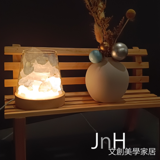 氣氛燈 ─ 【精油水晶擴香燈/滿足】