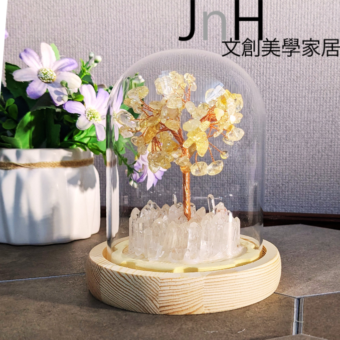 生命之樹 ─ 【綺麗人生/黃水晶】