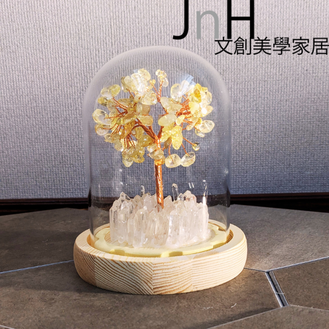 生命之樹 ─ 【綺麗人生/黃水晶】