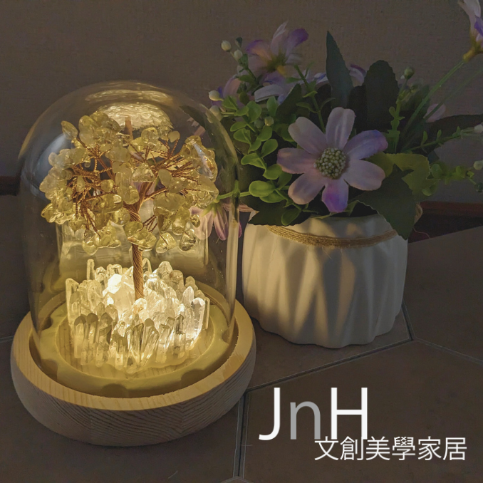 生命之樹 ─ 【綺麗人生/黃水晶】