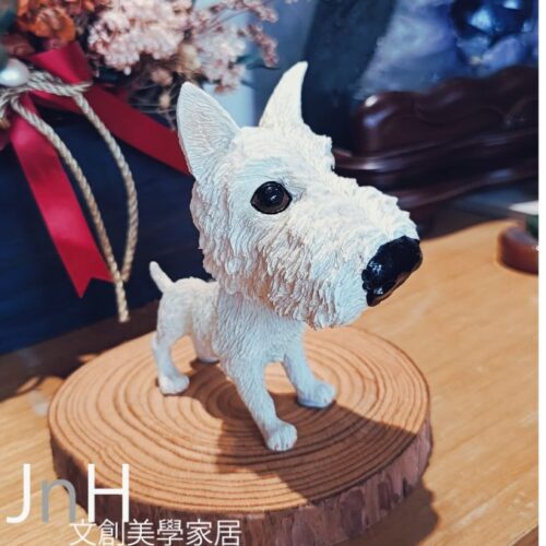 白梗1 家飾 ─ 【大頭狗/西高地白梗】