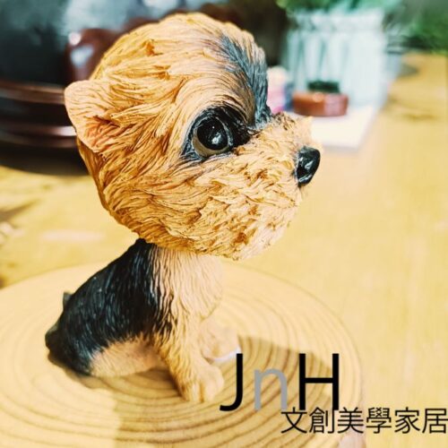 約克夏3 家飾 ─ 【大頭狗/約克夏犬】